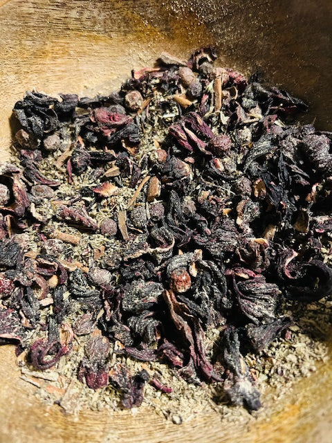 Hibiscus & Hawthorn Heart Tonic Tea Blend