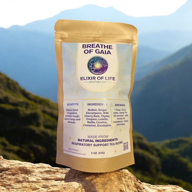 Breathe of Gaia – Herbal Respiratory Support Tonic