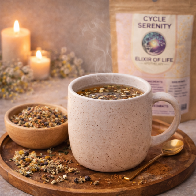 Cycle Serenity - Herbal Support for Cycle Comfort, Balance & Emotional Ease