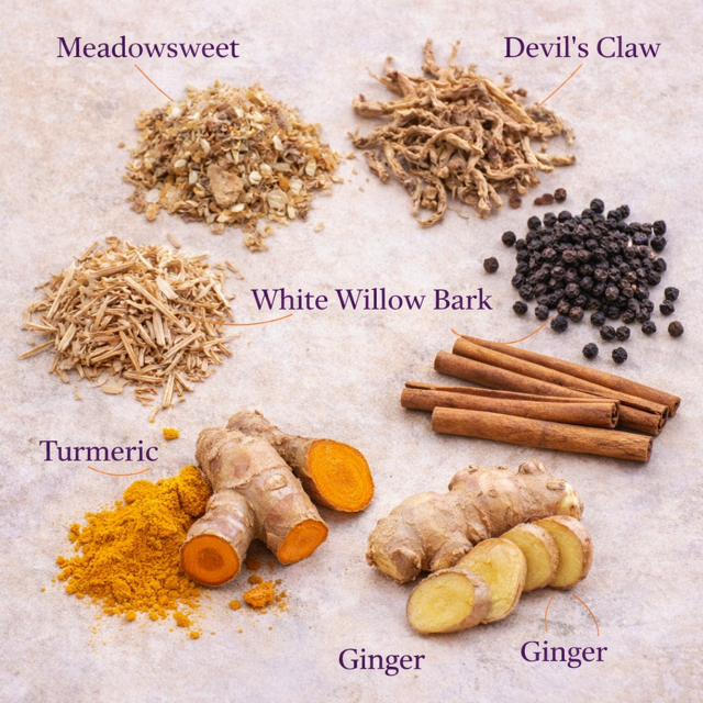 Inflame Ease Tea - Herbal Support for Inflammation Balance, Comfort & Vitality