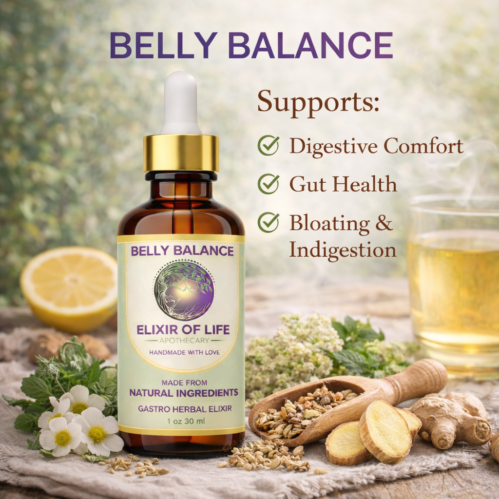 Belly Balance - Herbal Support for Digestive Comfort, Gut Balance & Gentle Detox