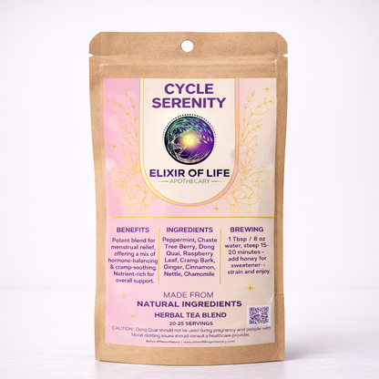 Cycle Serenity - Herbal Support for Cycle Comfort, Balance & Emotional Ease