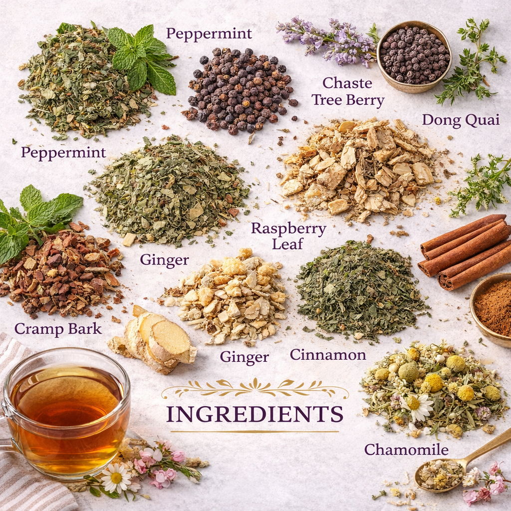 Cycle Serenity - Herbal Support for Cycle Comfort, Balance & Emotional Ease