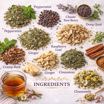 Cycle Serenity - Herbal Support for Cycle Comfort, Balance & Emotional Ease