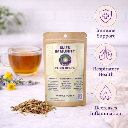 Elite Immunity Tea - Daily Herbal Support for Immune Resilience & Respiratory Health