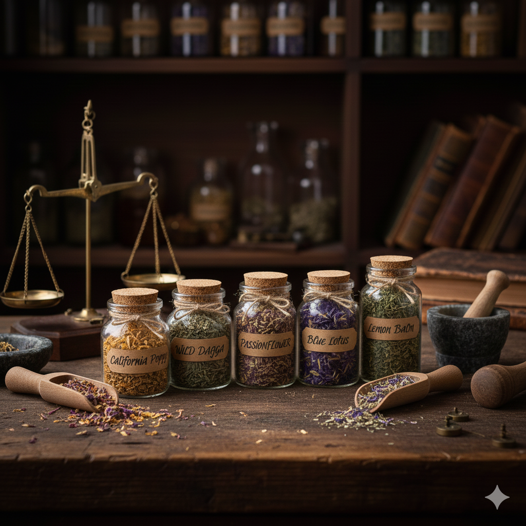 Mellow Mood Tea - Herbal Support for Calm, Emotional Ease & Nervous System Balance