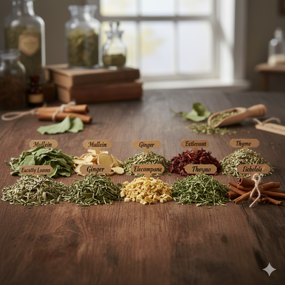 Breathe of Gaia – Herbal Respiratory Support for Clear Breathing & Lung Vitality