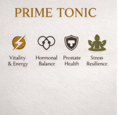 Prime Tonic — Herbal Support for Vitality, Hormonal Balance & Prostate Health